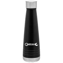 H2Go Matte Black Swig 14 oz. Bottle