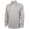 Charles River Men's Oatmeal Heather Heathered Fleece Pullover