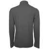 Charles River Men's Charcoal Waffle Quarter Zip Pullover