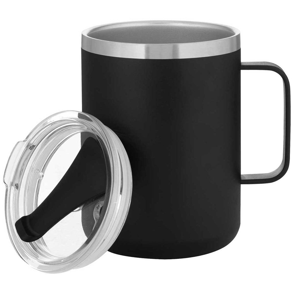 ETS Matte Black Camper 16.9 oz Stainless Steel Thermal Mug