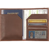 Cutter & Buck Brown Bainbridge Passport Wallet