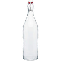 H2Go Clear Giara Glass Bottle 34oz
