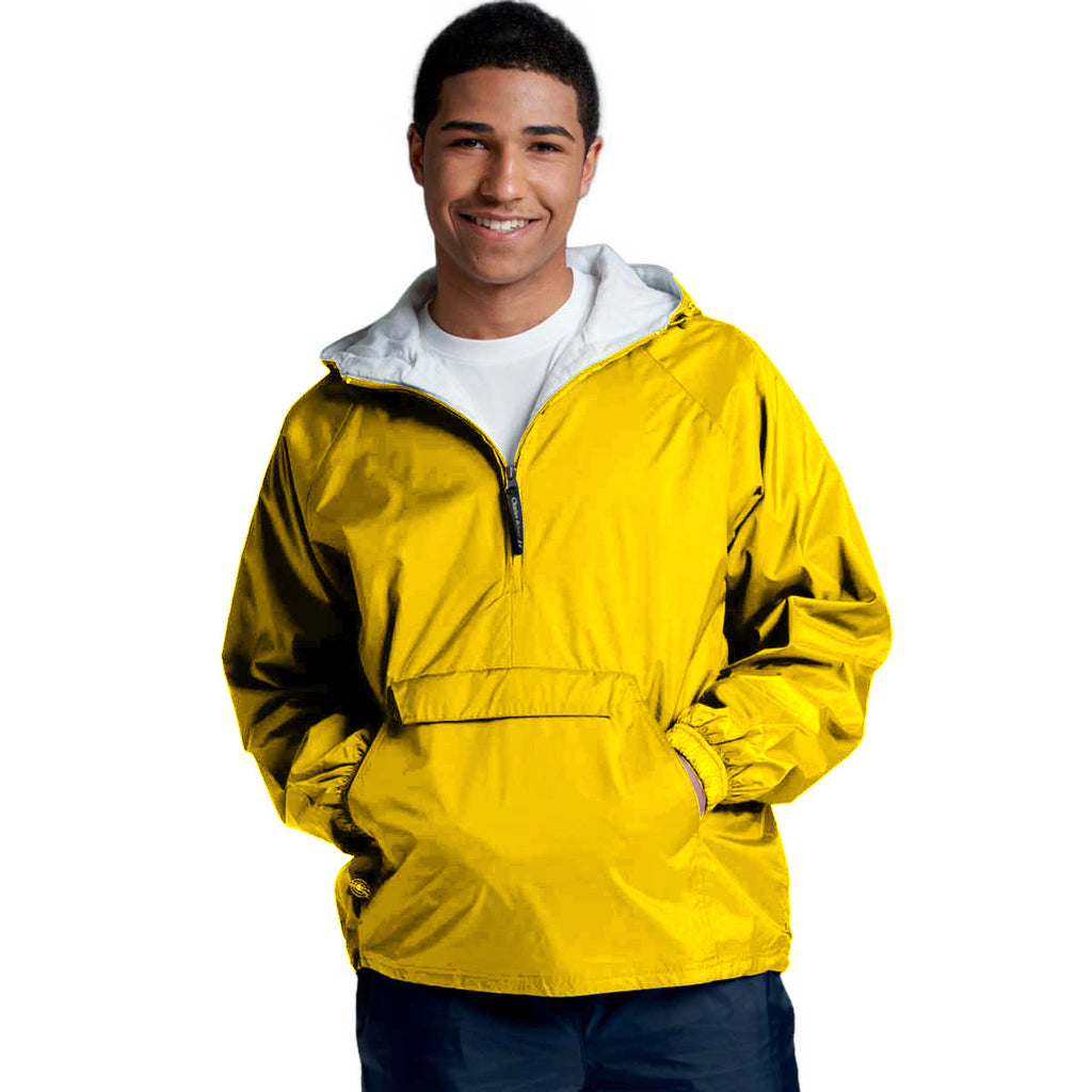 Charles River Unisex Adult Yellow Classic Solid Pullover