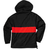 Charles River Unisex Black/Red Classic Charles River Striped Pullover