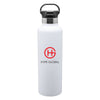 H2Go White Ascent Stainless Steel Bottle 25 oz