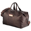 Kenneth Cole Colombian Mahogany Leather Weekender Duffel