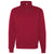 Jerzees Men's True Red Nublend Cadet Collar Quarter-Zip Sweatshirt