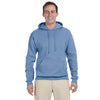 Jerzees Men's Light Blue 8 Oz. Nublend Fleece Pullover Hood