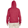 Jerzees Men's Vintage Heather Red 8 Oz. Nublend Fleece Pullover Hood