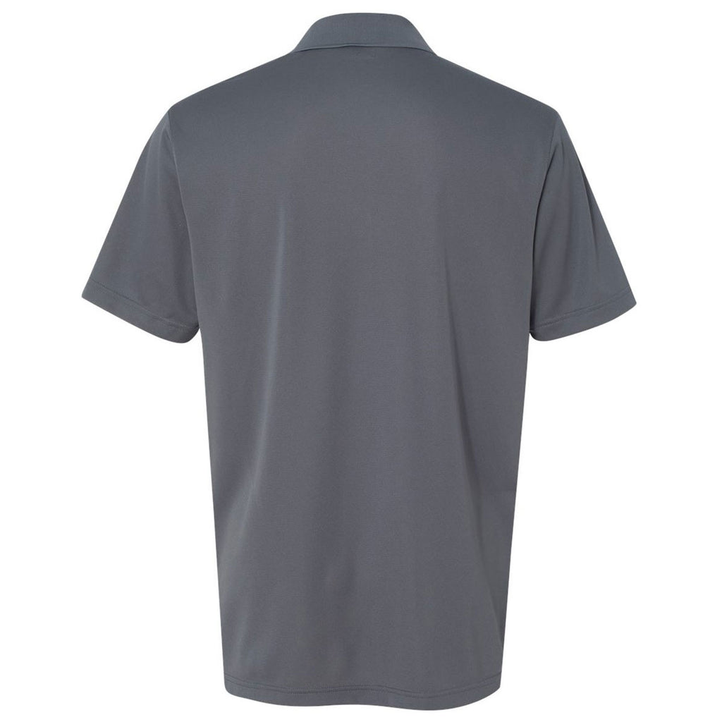 adidas Golf Men's Lead/Black Climalite Basic Sport Shirt
