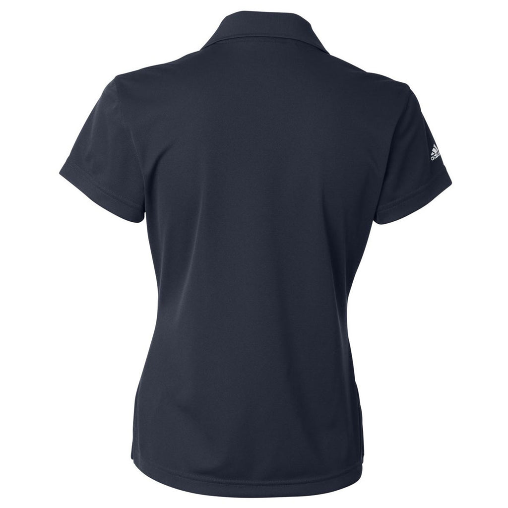 adidas Golf Women's Navy/White Climalite Basic Sport Shirt