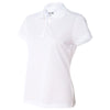 adidas Golf Women's White/Black Climalite Basic Sport Shirt