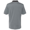 adidas Golf Men's Vista Grey/Black/Stone Climacool Performance Colorblock Sport Shirt