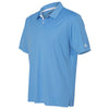 adidas Golf Men's Lucky Blue Gradient 3-Stripes Sport Shirt