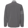 adidas Men's Grey Five/Grey Three Climastorm 3 Stripe Jacket