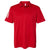 adidas Men's Team Power Red/White Floating 3-Stripes Sport Shirt