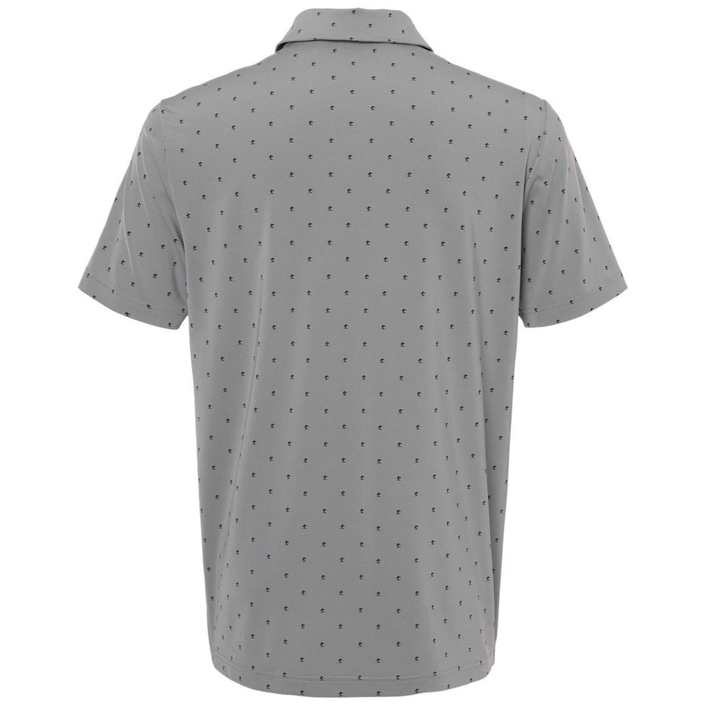 adidas Men's Grey Three/Black Pine Tree Polo