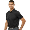 Adidas Men's Black Micro Pique Polo