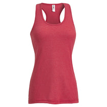 Expert Women's Dark Heather Red Crunch Racerback Tank