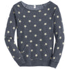 Alternative Apparel Women's Stars Maniac Eco-Fleece Sweatshirt
