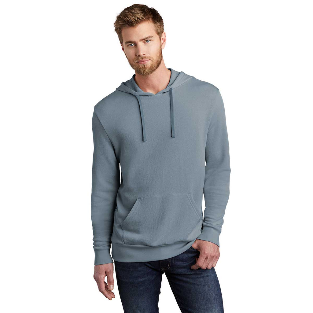 Alternative Apparel Men's Washed Denim Washed Terry Challenger Hoodie