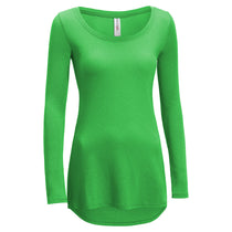 Expert Women's True Kelly TriTec Long Sleeve Scoop Neck Tee