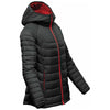 Stormtech Women's Black/Bright Red Stavanger Thermal Jacket