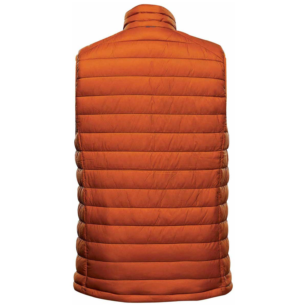 Stormtech Men's Burnt Orange/Graphite Stavanger Thermal Vest