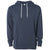 Independent Trading Co. Unisex Slate Blue Hooded Pullover
