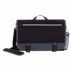 Atchison Black/Charcoal Colorado Buckle Briefcase