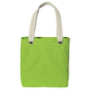 Port Authority Shock Lime/ Chocolate Allie Tote