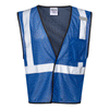 ML Kishigo Men's Blue Enhanced Visibility Non-ANSI Vest