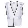 ML Kishigo Men's White Enhanced Visibility Non-ANSI Vest