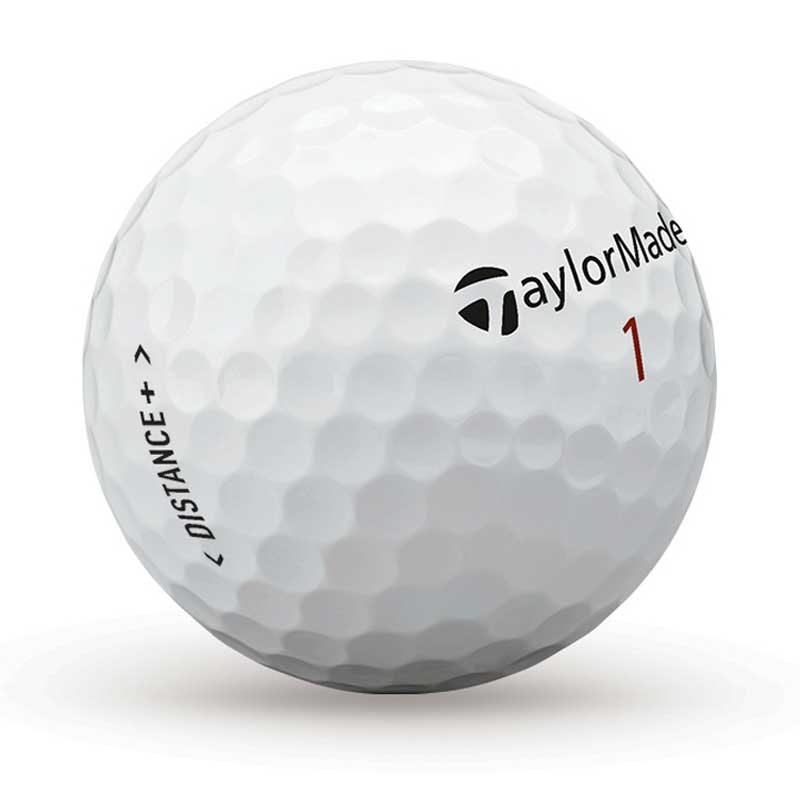 TaylorMade White Distance+ Golf Balls