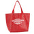 Perfect Line Red Grocery Tote