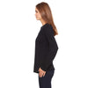 Bella + Canvas Women's Black Jersey Long-Sleeve T-Shirt