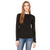 Bella + Canvas Women's Black Jersey Long-Sleeve T-Shirt