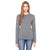 Bella + Canvas Women's Deep Heather Jersey Long-Sleeve T-Shirt