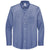 Brooks Brothers Men's Cobalt Blue Wrinkle-Free Stretch Pinpoint Shirt