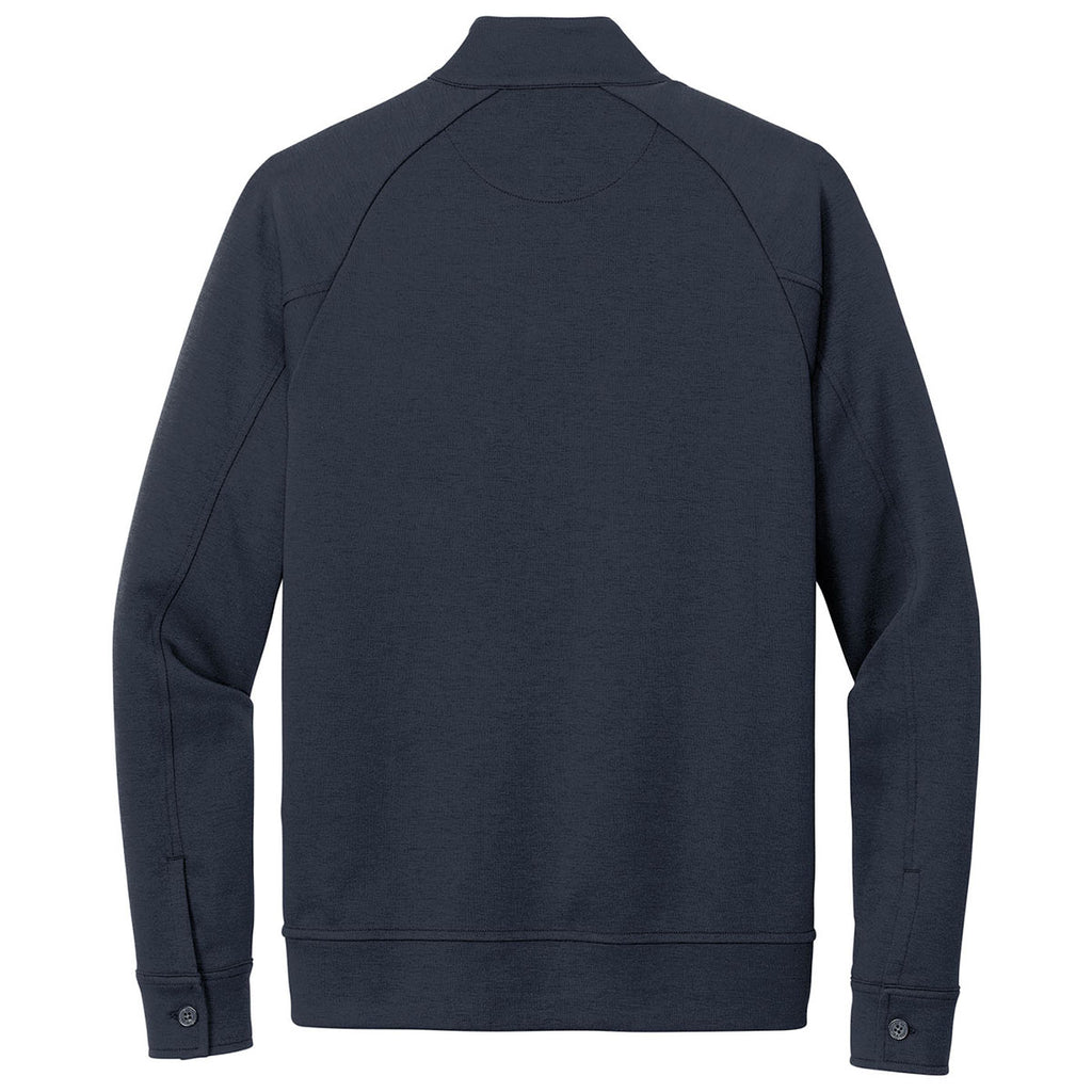 Brooks Brothers Men's Night Navy Double-Knit Full Zip