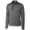 Cutter & Buck Men's Elemental Grey Tall Stealth Half Zip