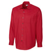 Cutter & Buck Men's Cardinal Red Tall Long Sleeve Epic Easy Care Spread Nailshead Shirt