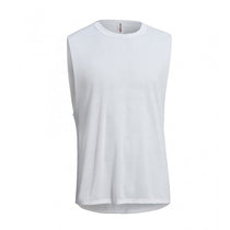 Expert Men's White Siro Raw Edge Muscle Tee