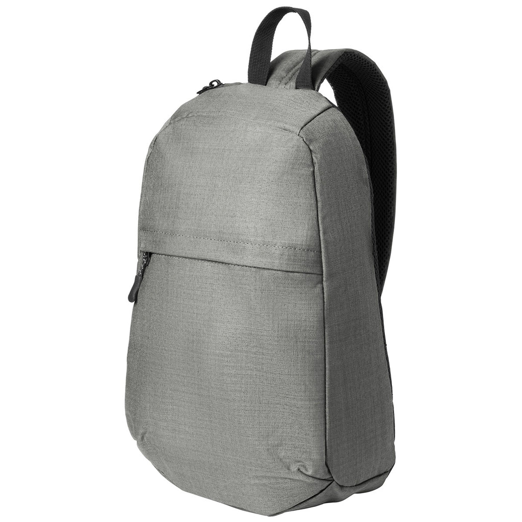 Port Authority Gusty Grey Heather Crossbody Backpack