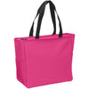 Port Authority Pink Azalea Essential Zip Tote