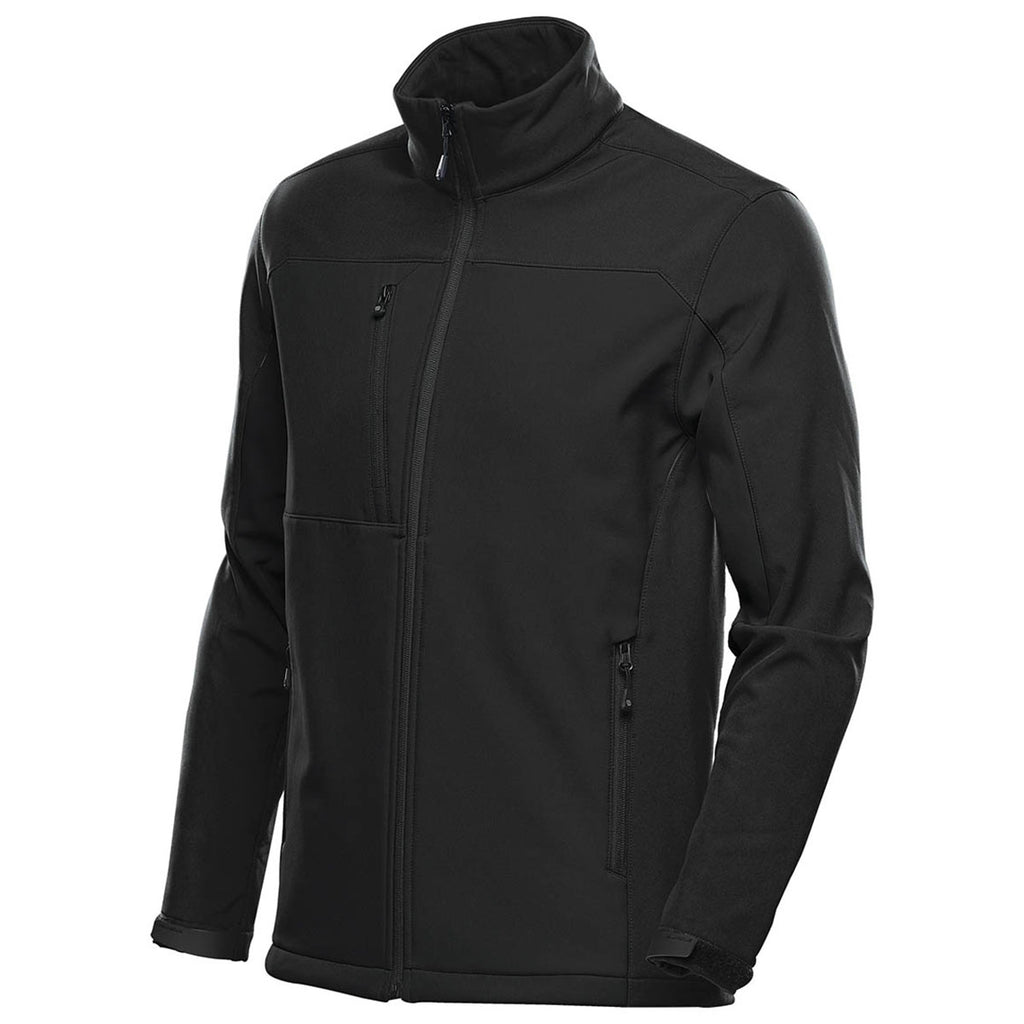 Stormtech Men's Black/Black Cascades Softshell