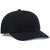 Pacific Headwear Black Unstructured Acrylic-Wool Snapback Cap