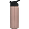 Simple Modern Rose Gold Summit Water Bottle with Flip Lid - 18oz