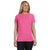 Comfort Colors Women's Neon Pink 4.8 Oz. Fitted T-Shirt