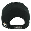 AHEAD Black Chino Solid Velcro Cap